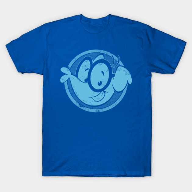 Eric the Elephant in Blue T-Shirt by EricScalesCartoons